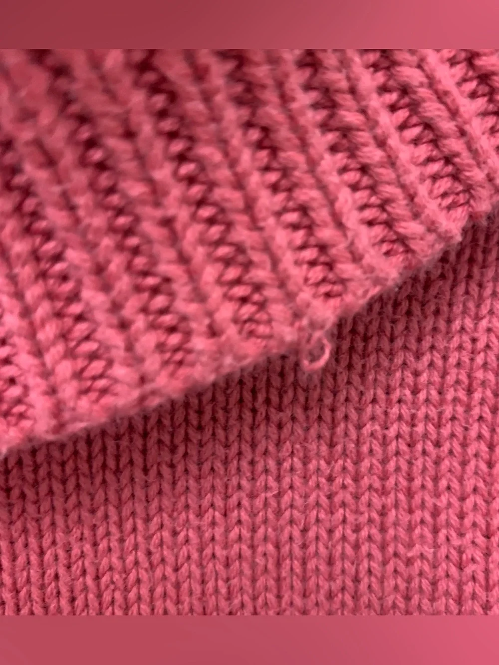 Baby Gap knit cowl neck pullover Pink sweater Toddler Girls Sz 3 100% Cotton